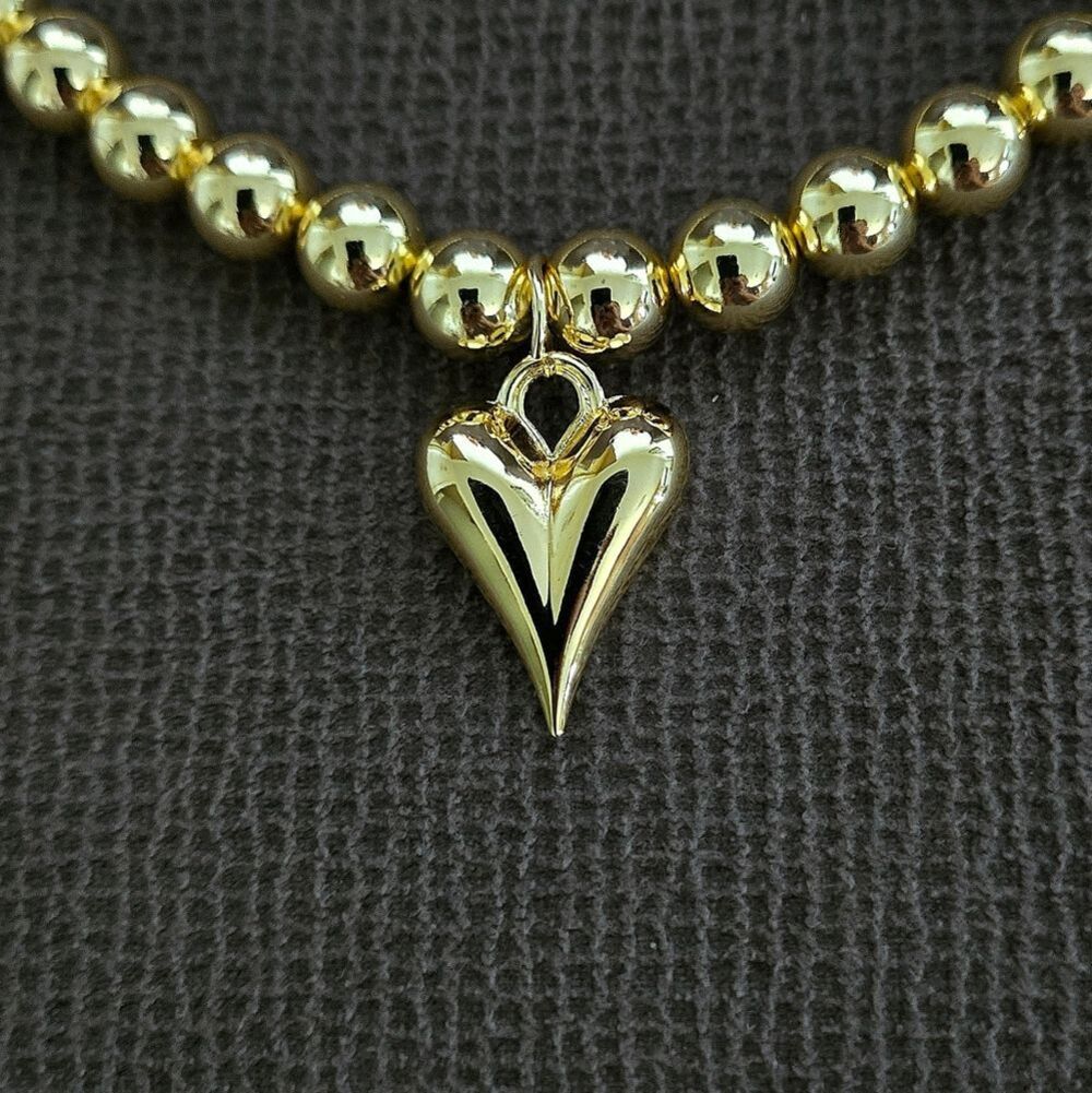 Gemelli👭 Gold💛 "Gianna" Happy😃 Heart❤️ Adjustable Necklace - NWT - Picture 14 of 15